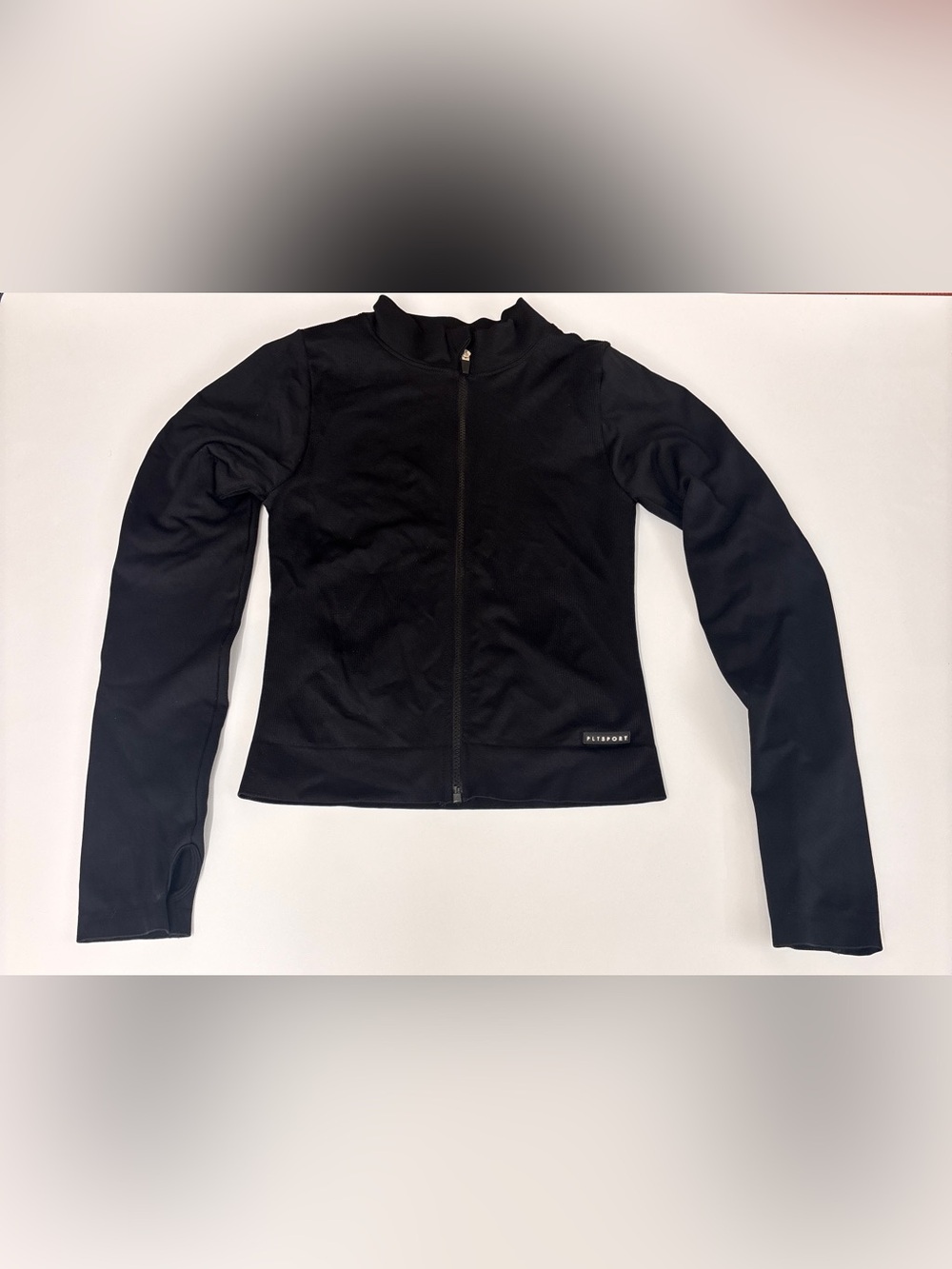 PrettyLittleThing Black Zip-Up Bomber Jacket